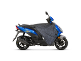 Leopard Grey - Stricto Premium Limited SYM modellen Beenkleed Luipaard design grijs/colorshift