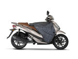 Leopard Grey - Stricto Premium Limited SYM modellen Beenkleed Luipaard design grijs/colorshift